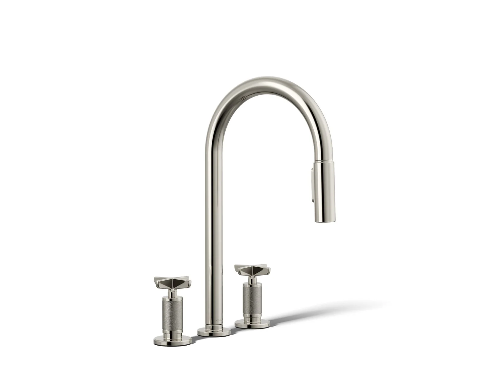 KOHLER K-28671-3 Billet Pull-down kitchen sink faucet with two-function sprayhead - Image 50