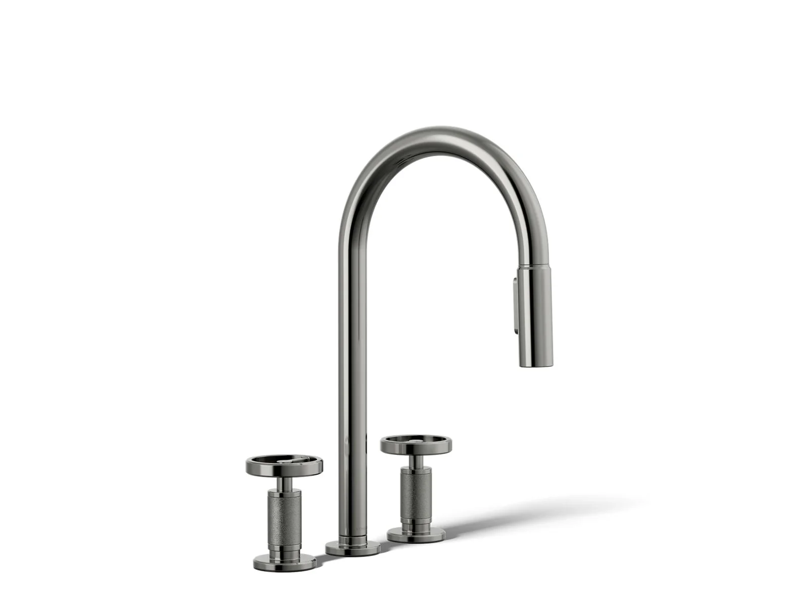 KOHLER K-28671-9 Billet Pull-down kitchen sink faucet with two-function sprayhead - Image 35