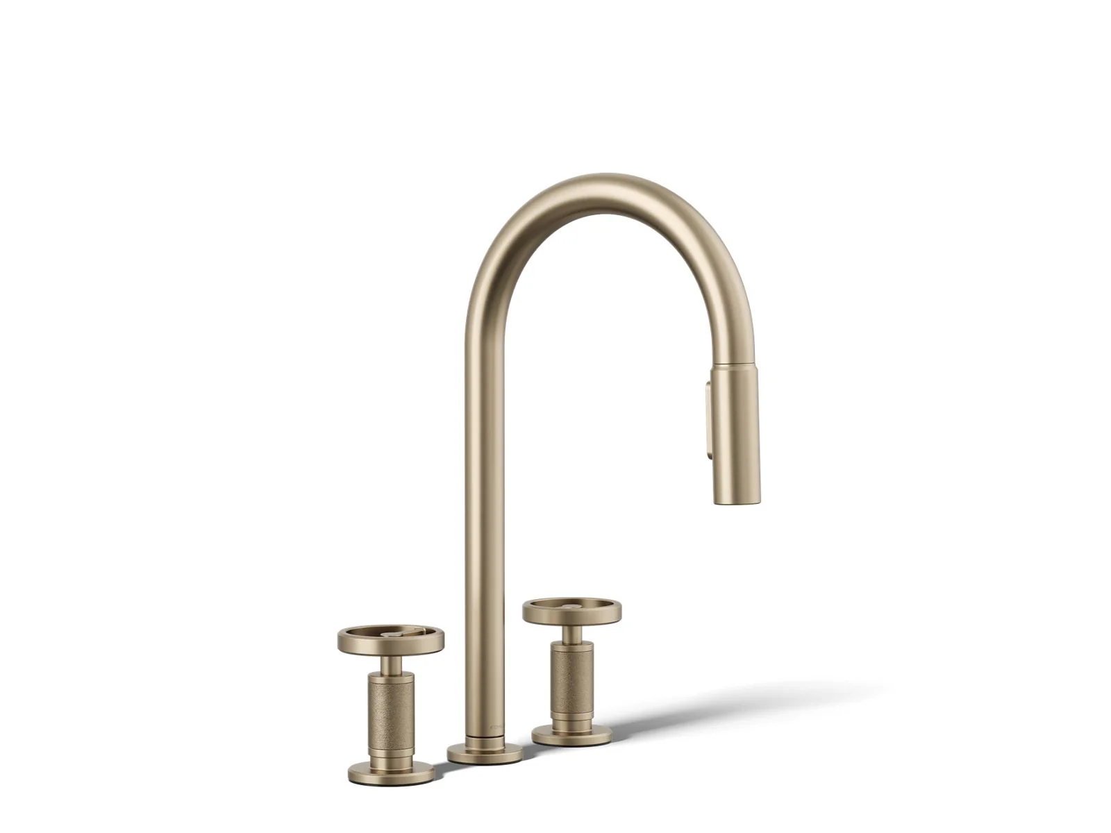 KOHLER K-28671-9 Billet Pull-down kitchen sink faucet with two-function sprayhead - Image 50
