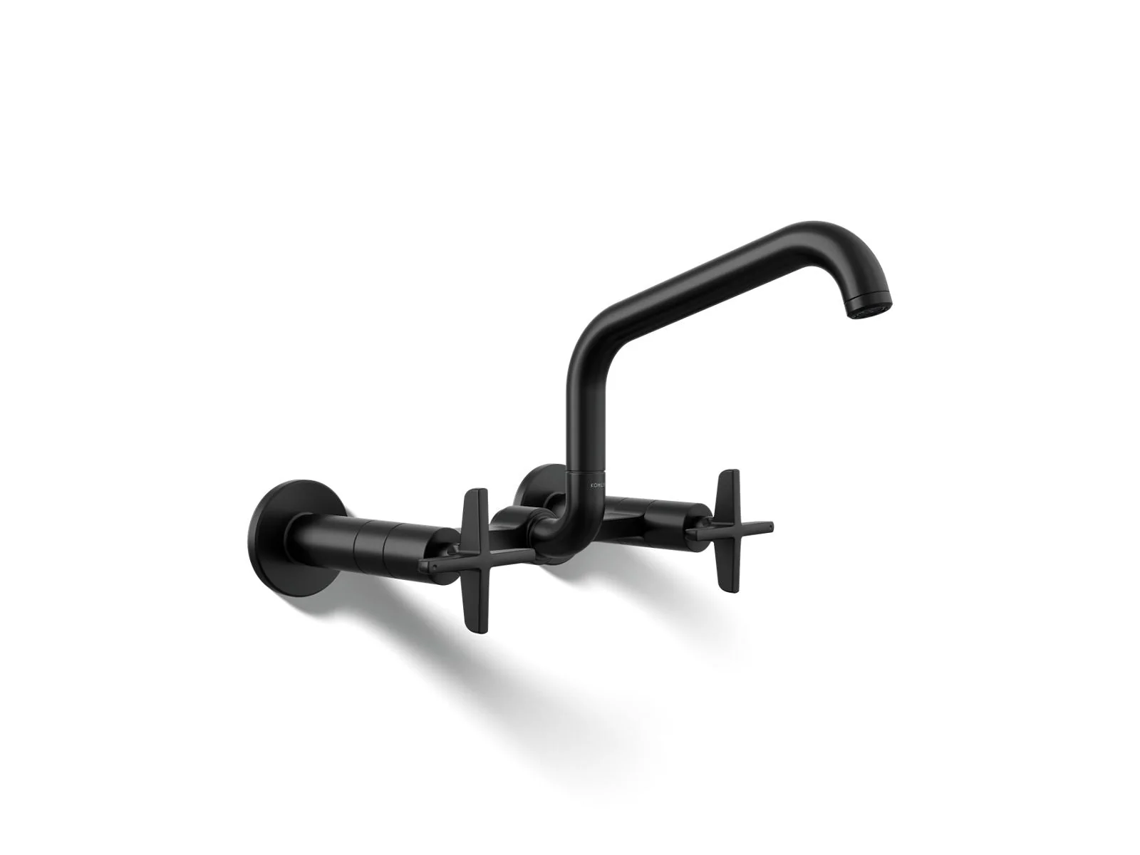 KOHLER K-28666-3 Billet Two-hole wall-mount bridge kitchen sink faucet - Image 20