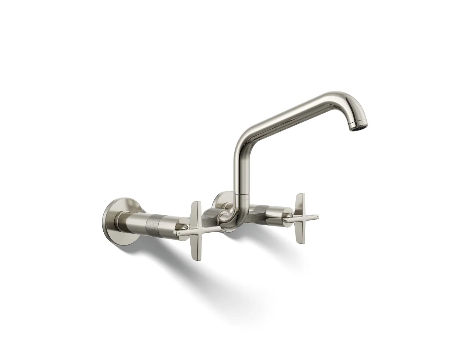KOHLER K-28666-3 Billet Two-hole wall-mount bridge kitchen sink faucet - Image 40
