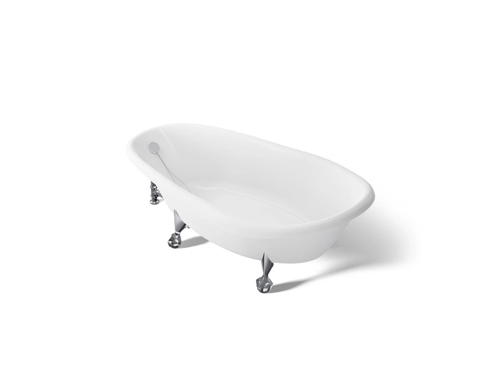 KOHLER K-100 Birthday Bath 72" x 37-1/2" freestanding bath - Image 2