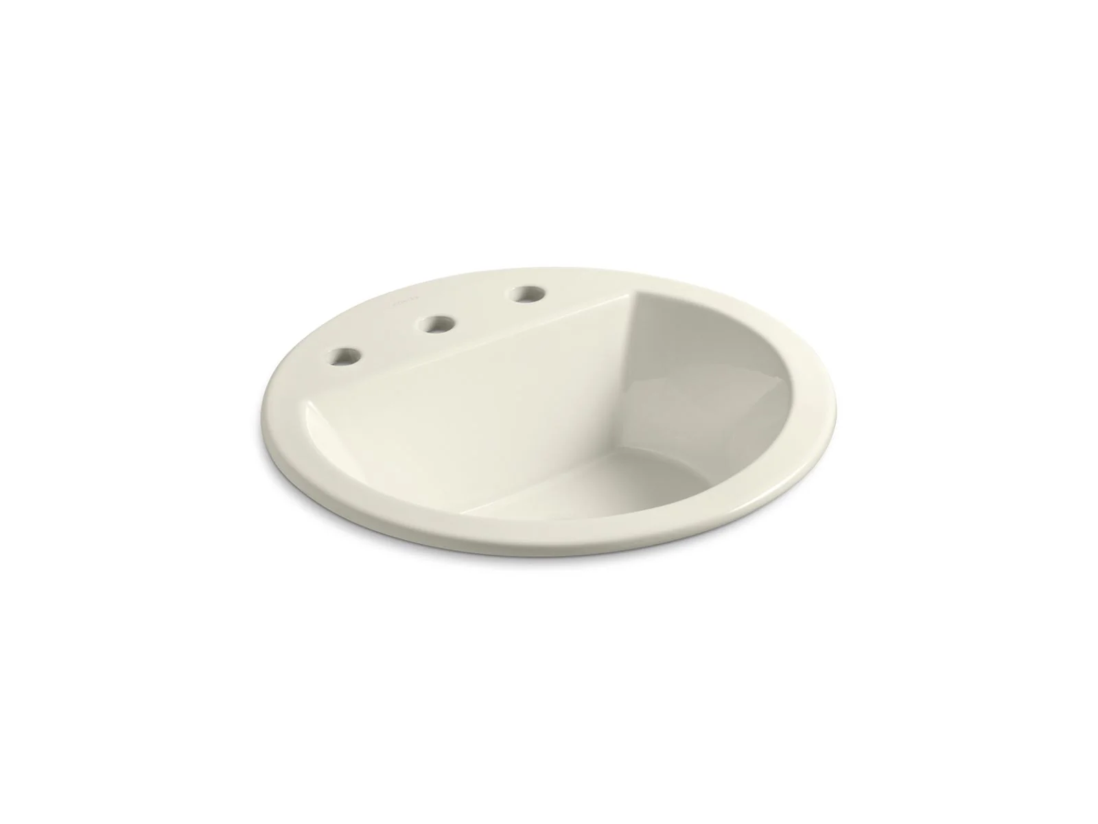 KOHLER K-2714-8 Bryant 19" round drop-in bathroom sink - Image 2