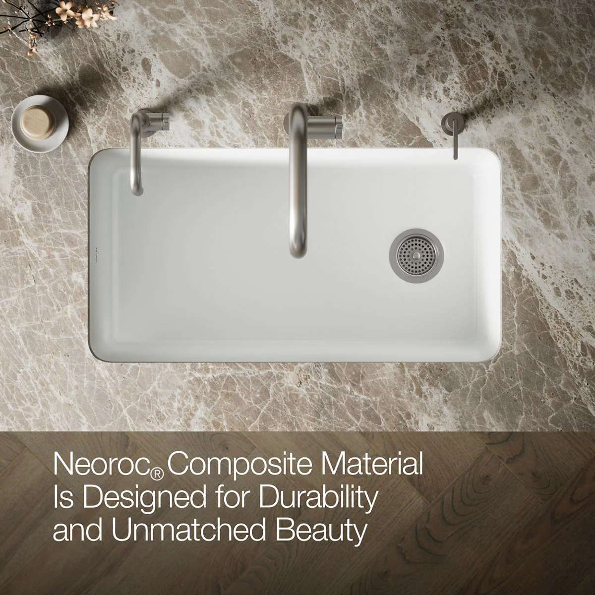 KOHLER K-8206 Cairn 33-1/2" undermount single-bowl kitchen sink - Image 20