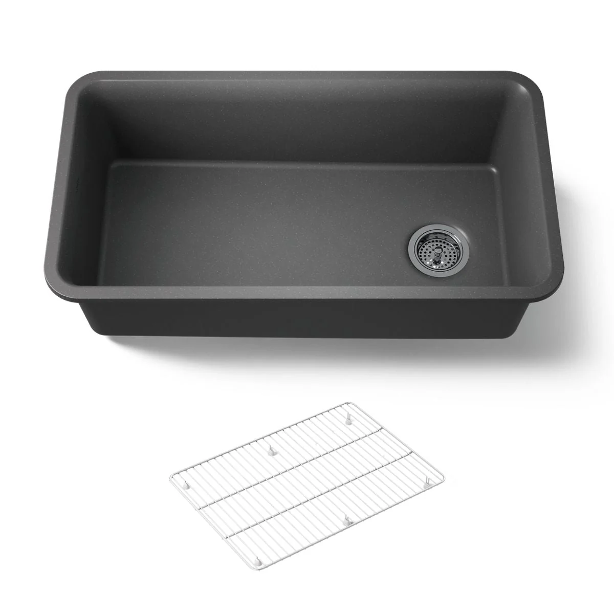KOHLER K-8206 Cairn 33-1/2" undermount single-bowl kitchen sink - Image 36