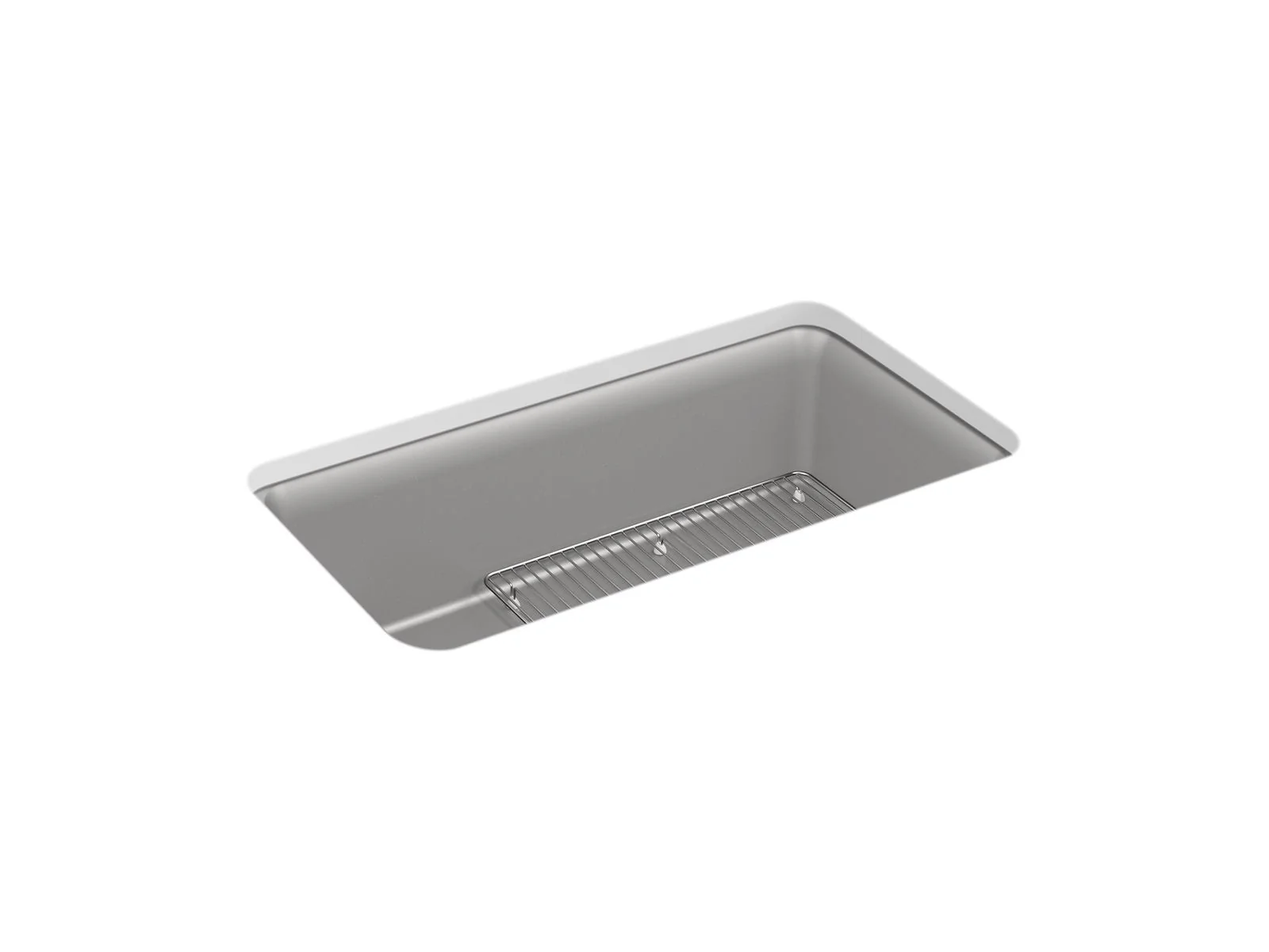 KOHLER K-8206 Cairn 33-1/2" undermount single-bowl kitchen sink - Image 4