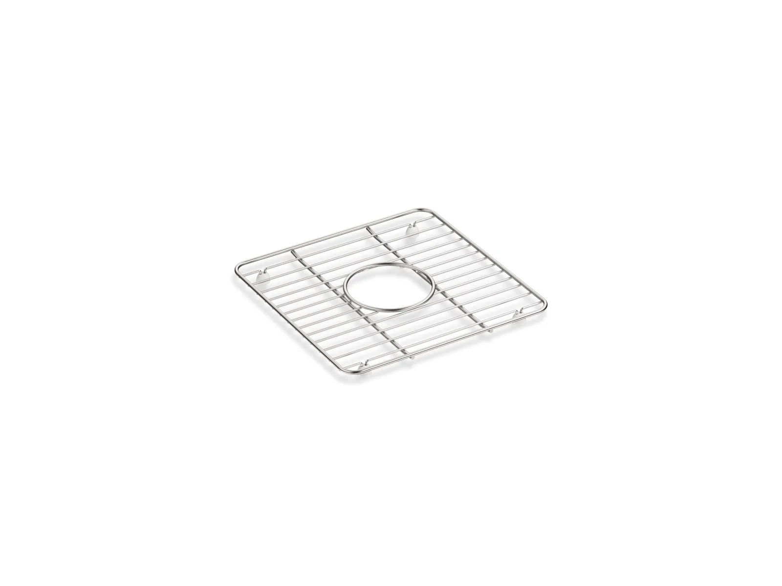 KOHLER K-5658 Cairn Stainless steel sink rack, 11-3/16" x 11-3/16", for K-8223