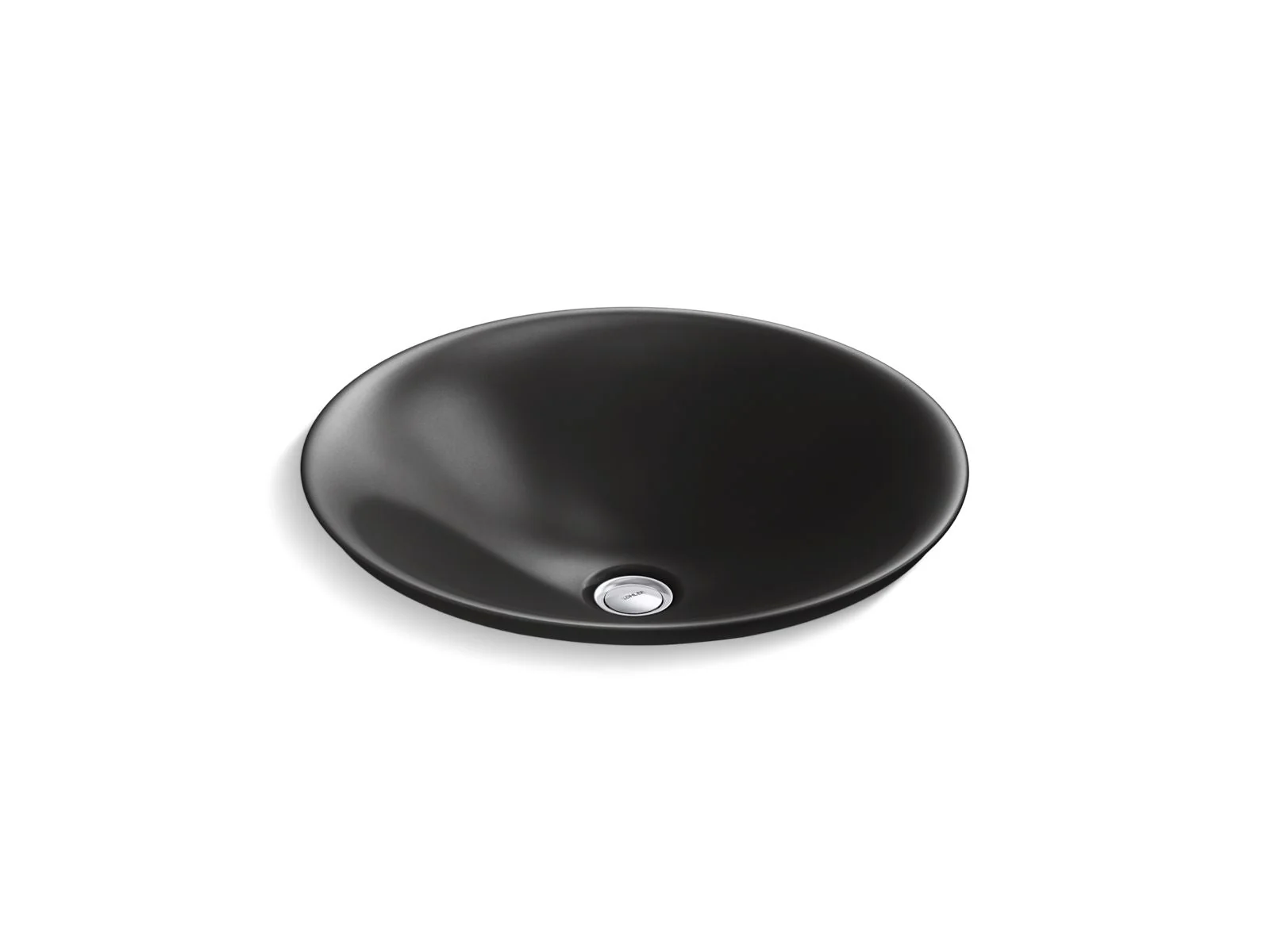 KOHLER K-7806 Carillon 17-3/4" round drop-in bathroom sink, no overflow - Image 2