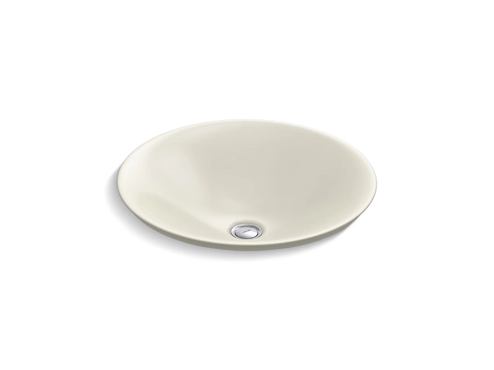 KOHLER K-7806 Carillon 17-3/4" round drop-in bathroom sink, no overflow - Image 3