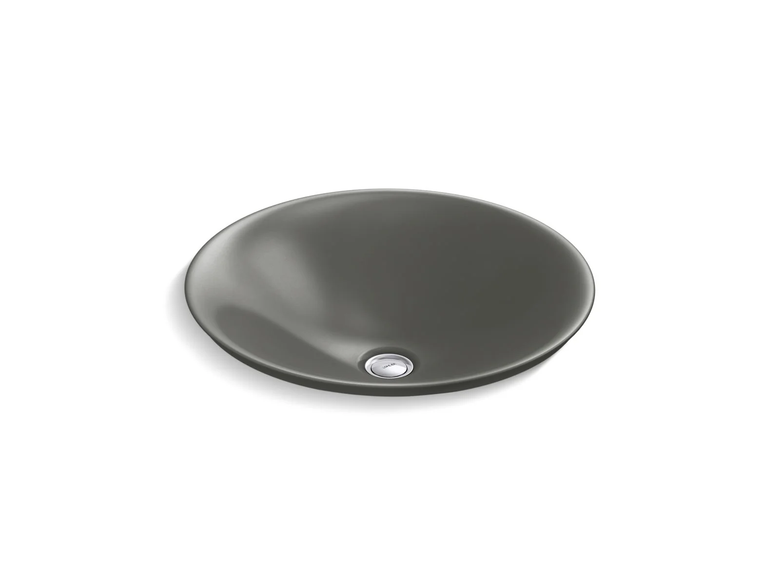 KOHLER K-7806 Carillon 17-3/4" round drop-in bathroom sink, no overflow - Image 4