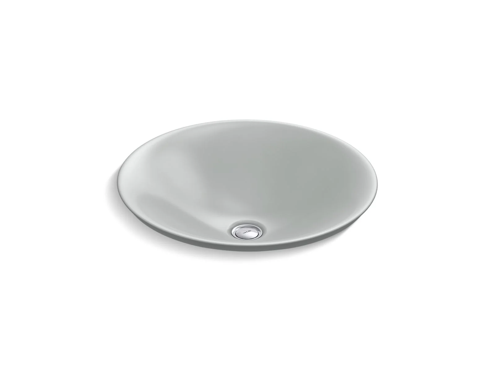 KOHLER K-7806 Carillon 17-3/4" round drop-in bathroom sink, no overflow - Image 5