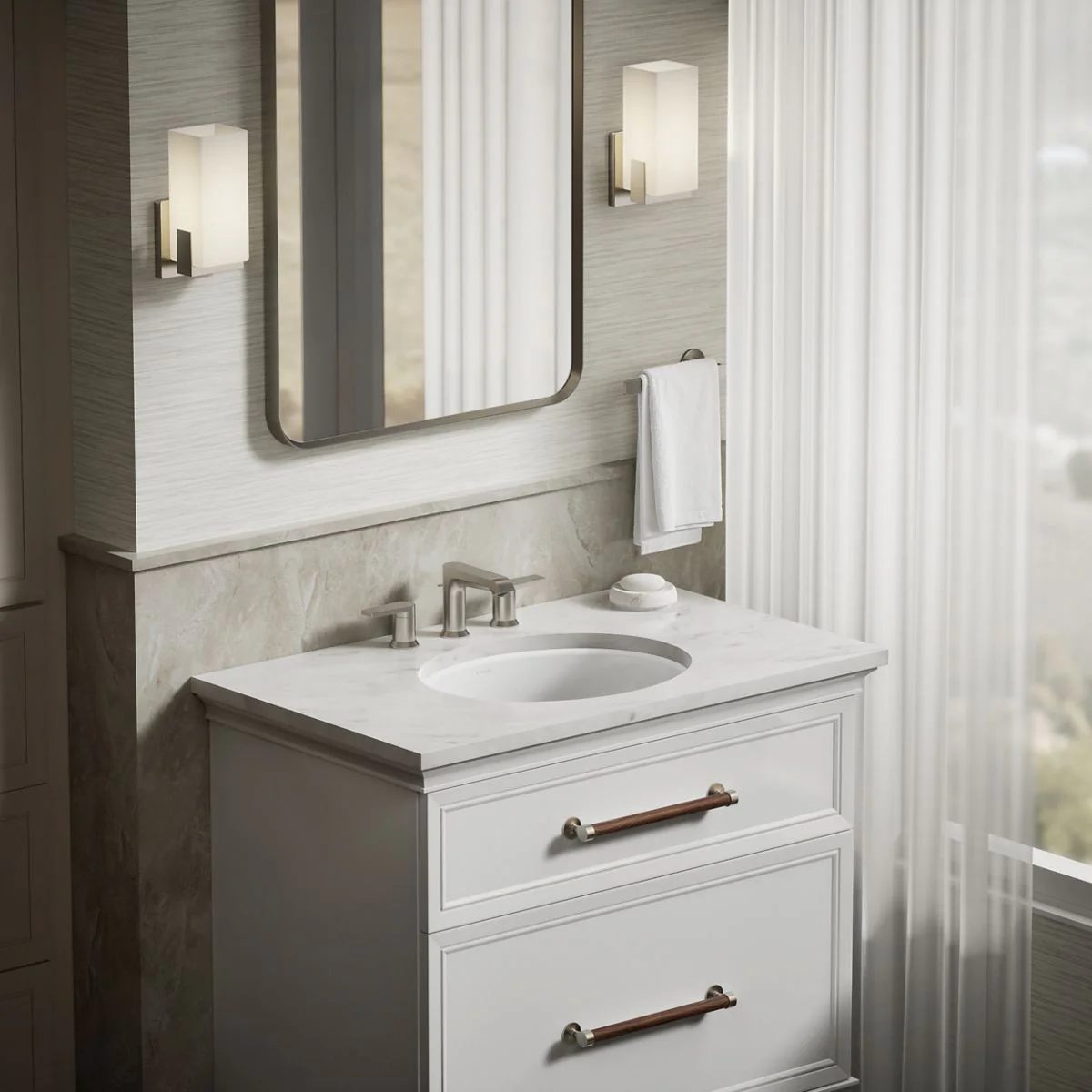 KOHLER K-2210 Caxton 19-1/4" oval undermount bathroom sink - Image 17