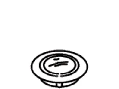KOHLER K-21136-C Charcoal Plug Button, Cold