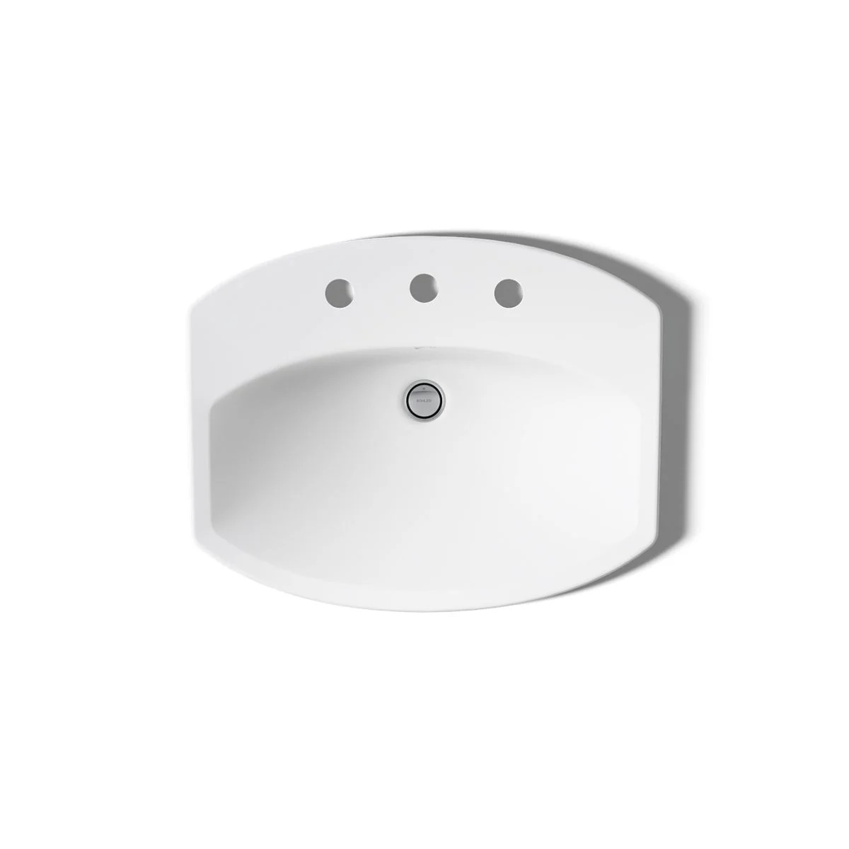 KOHLER K-2351-8 Cimarron 22-3/4" rectangle drop-in bathroom sink - Image 4