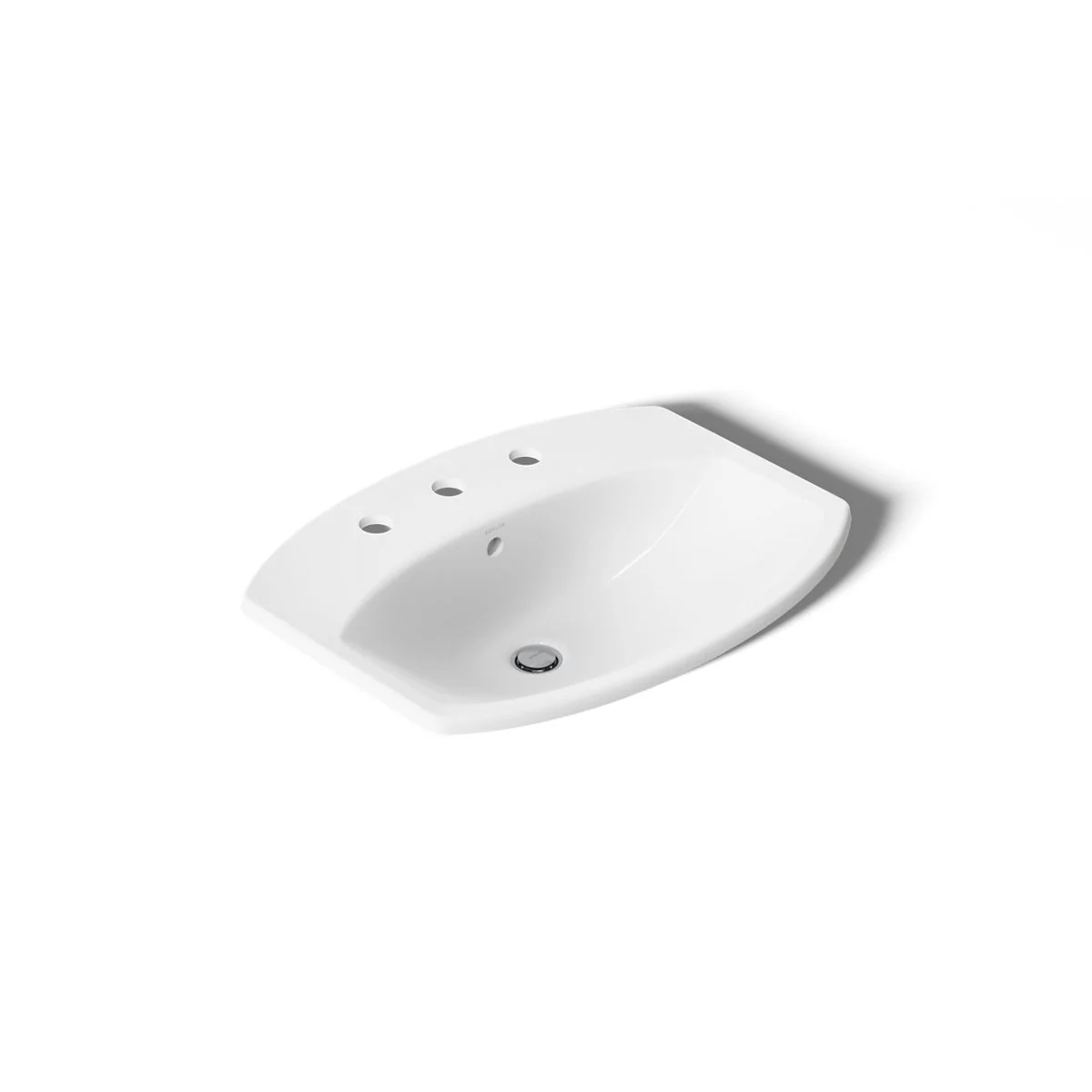 KOHLER K-2351-8 Cimarron 22-3/4" rectangle drop-in bathroom sink - Image 7