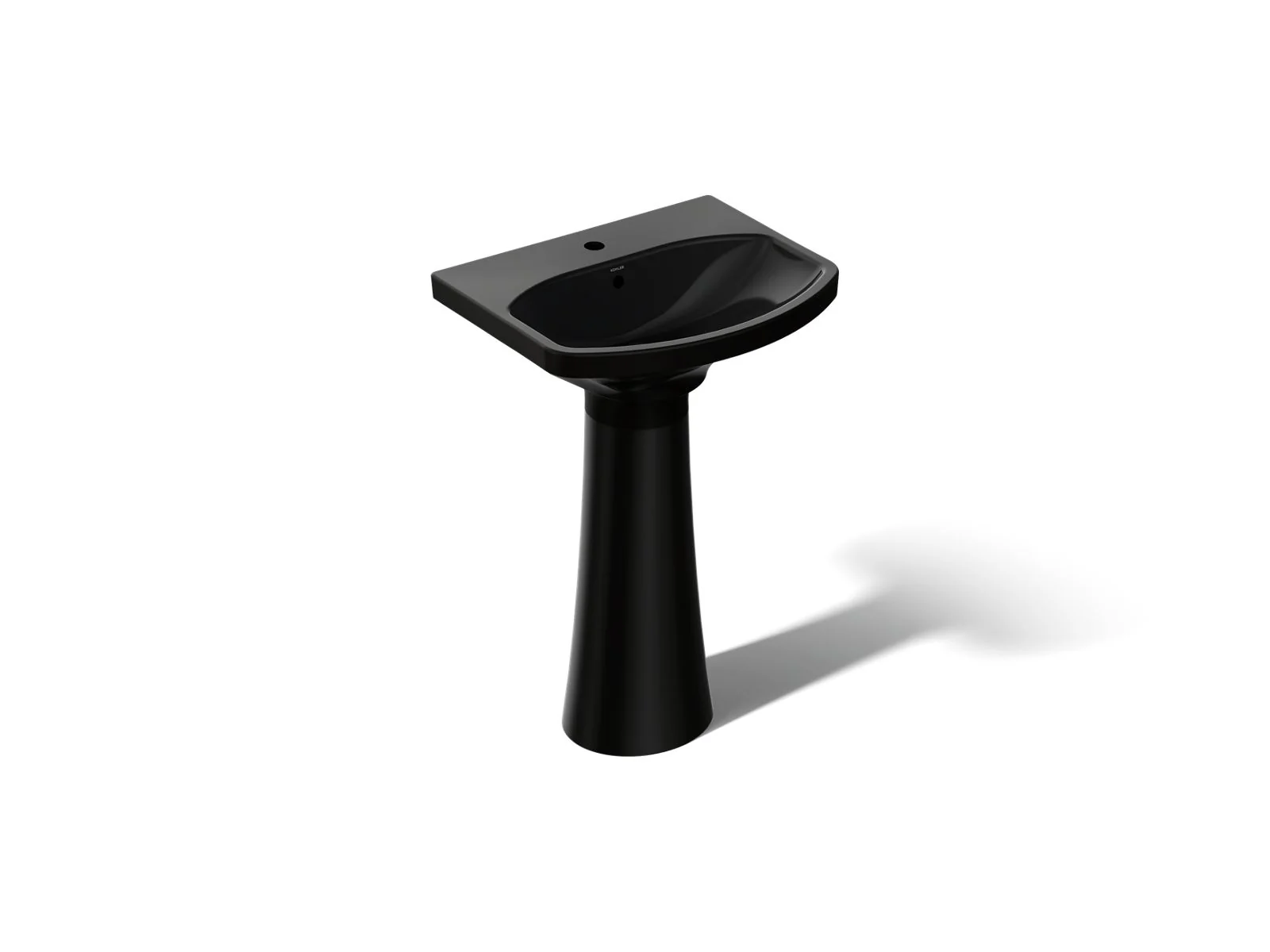 KOHLER K-2362-1 Cimarron 22-3/4" rectangular pedestal bathroom sink - Image 10
