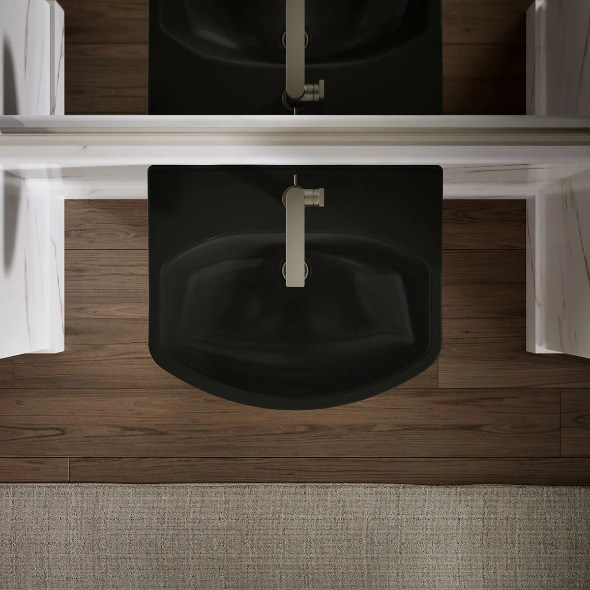 KOHLER K-2362-1 Cimarron 22-3/4" rectangular pedestal bathroom sink - Image 13