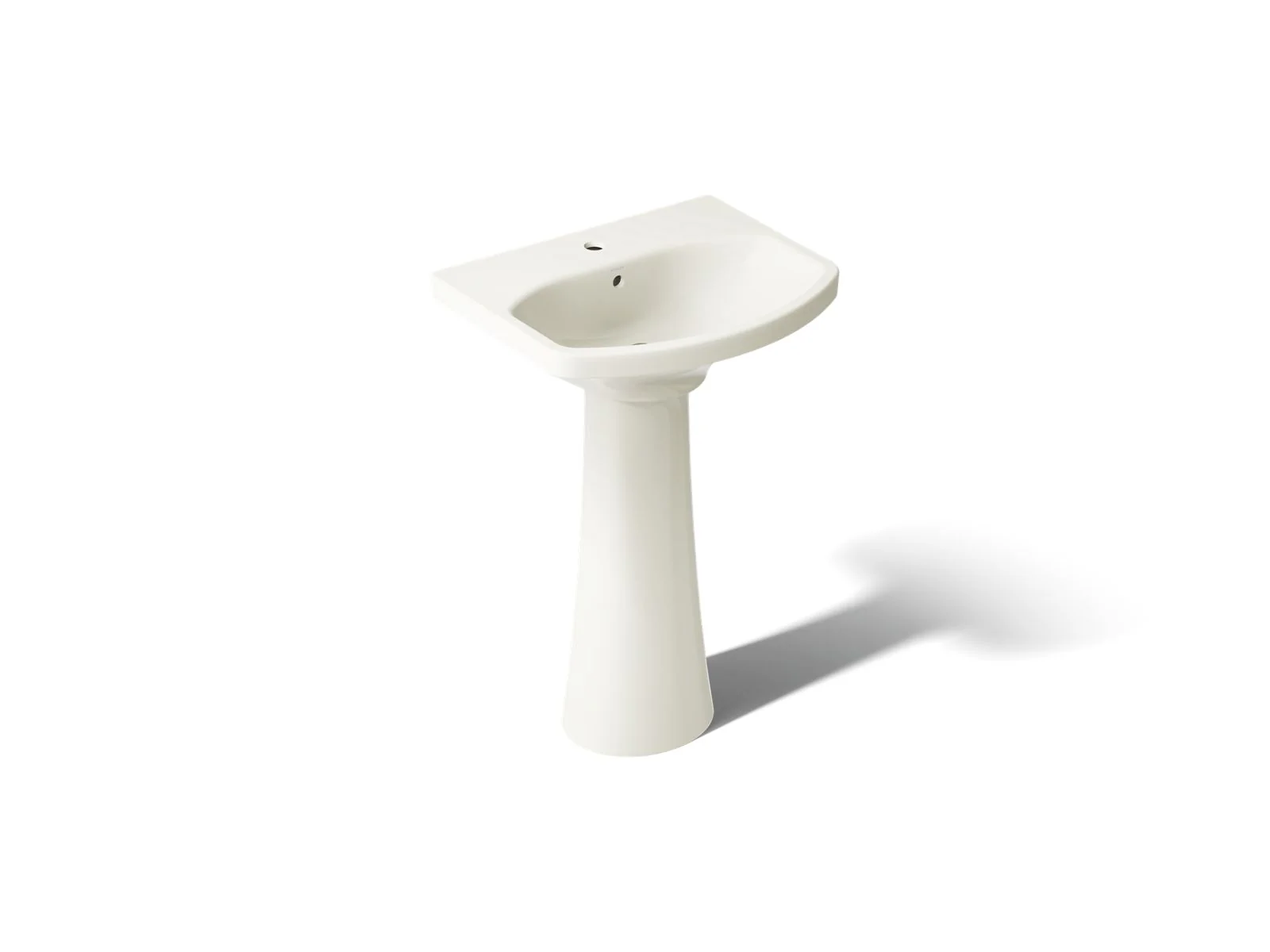KOHLER K-2362-1 Cimarron 22-3/4" rectangular pedestal bathroom sink - Image 5