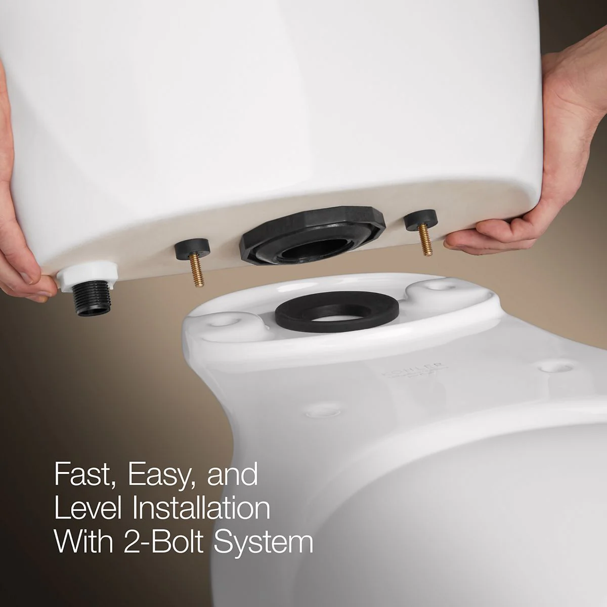 KOHLER K-31621 Cimarron Two-piece elongated toilet, 1.28 gpf - Image 30