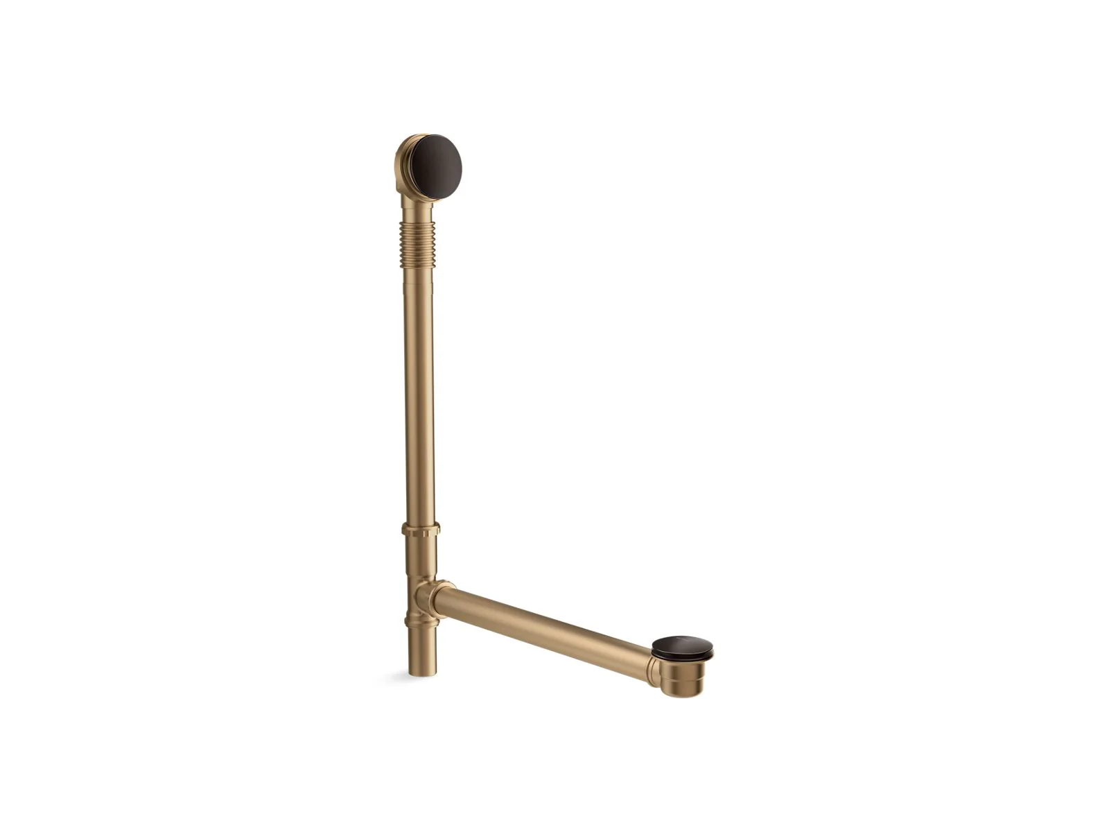 KOHLER K-7265 Clearflo Brass toe tap bath drain