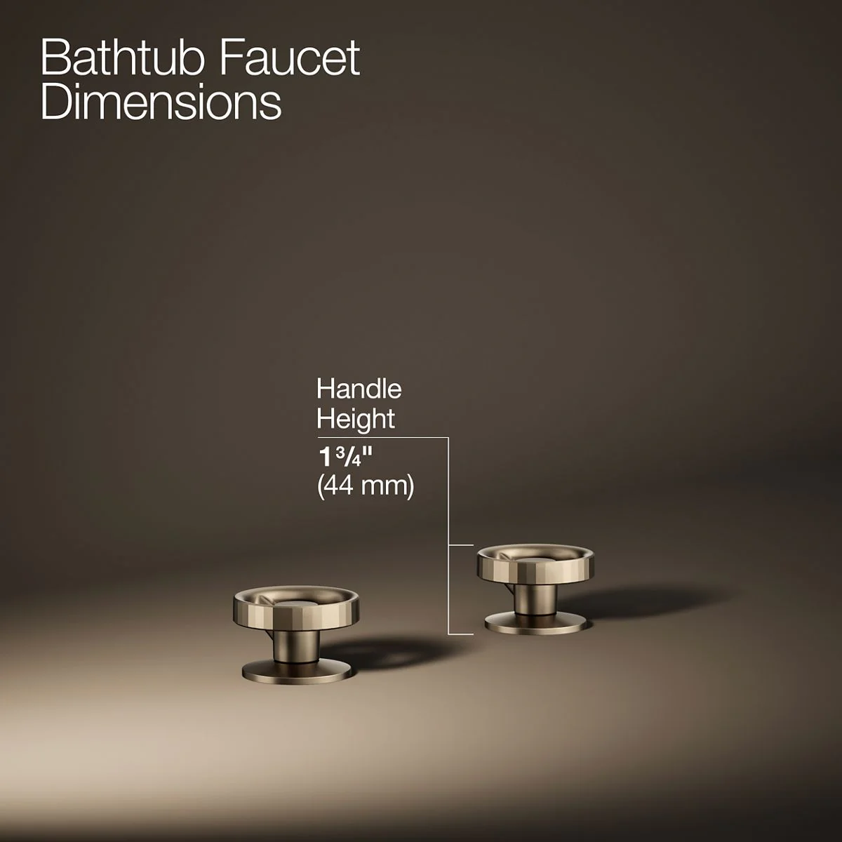 KOHLER K-77990-9 Components Deck-mount bath faucet handles with Industrial design - Image 15