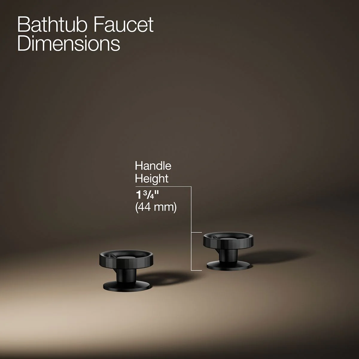 KOHLER K-77990-9 Components Deck-mount bath faucet handles with Industrial design - Image 25