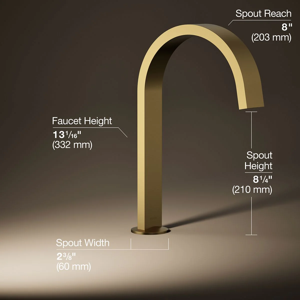 KOHLER K-77986 Components Deck-mount bath spout with Ribbon design - Image 20