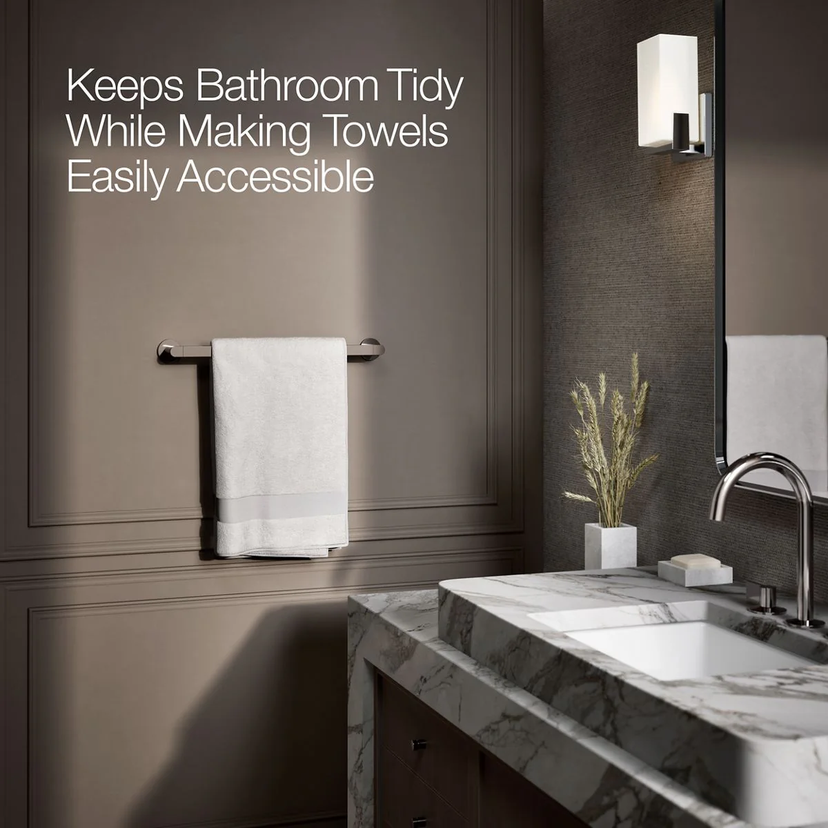 KOHLER K-73141 Composed 18" towel bar - Image 45