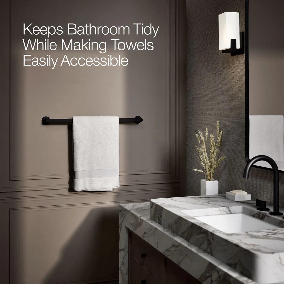 KOHLER K-73142 Composed 24" towel bar - Image 20
