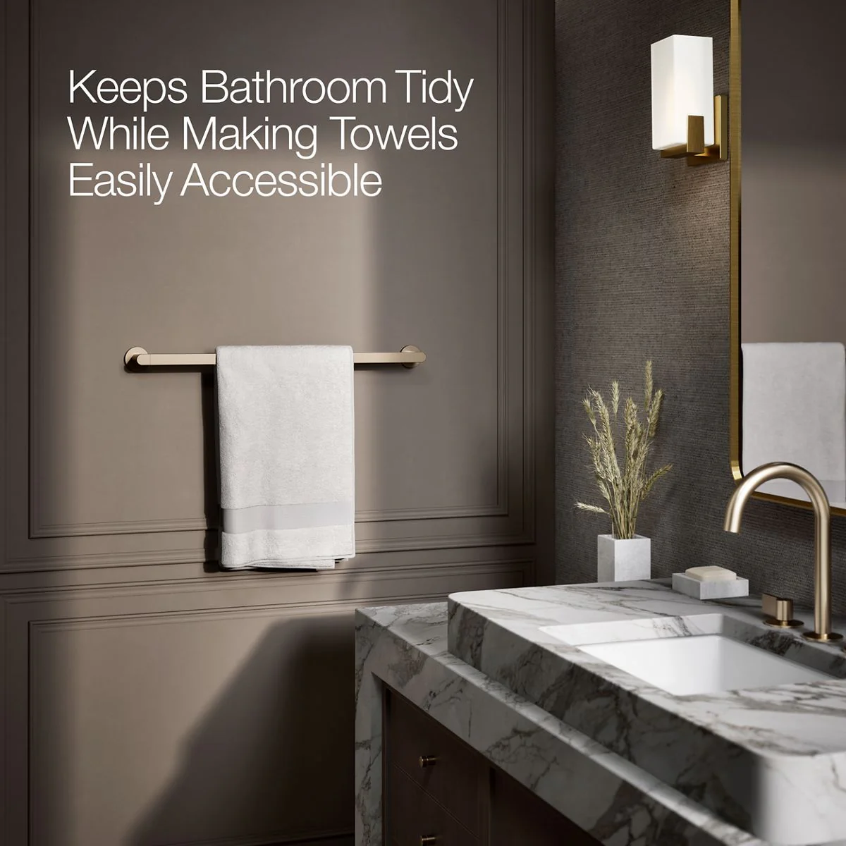 KOHLER K-73142 Composed 24" towel bar - Image 30
