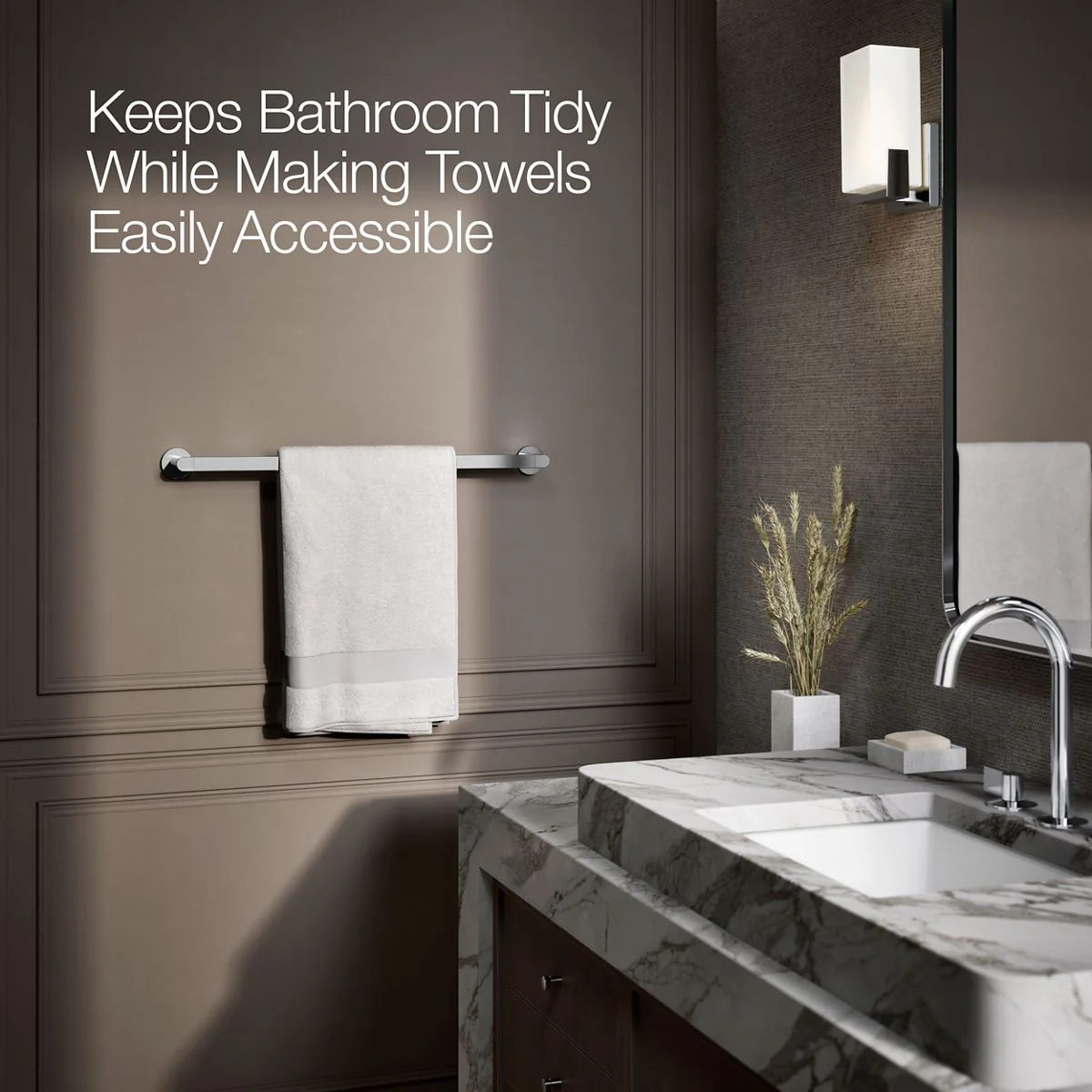 KOHLER K-73142 Composed 24" towel bar - Image 35