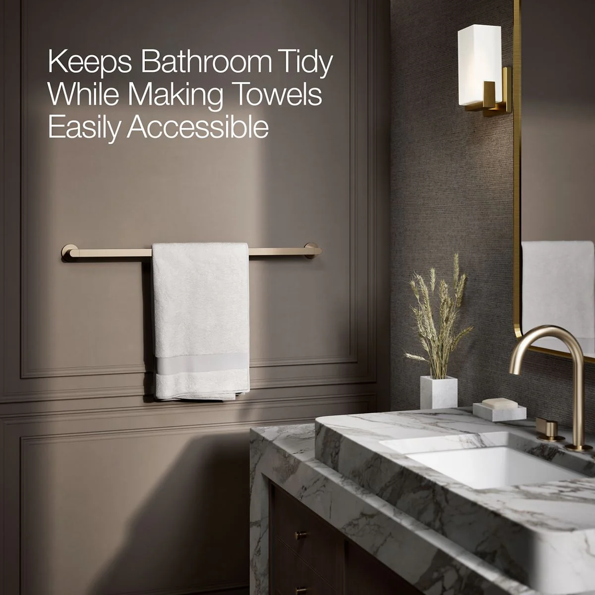 KOHLER K-73143 Composed 30" towel bar - Image 30