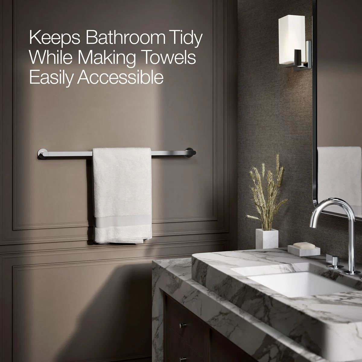 KOHLER K-73143 Composed 30" towel bar - Image 35