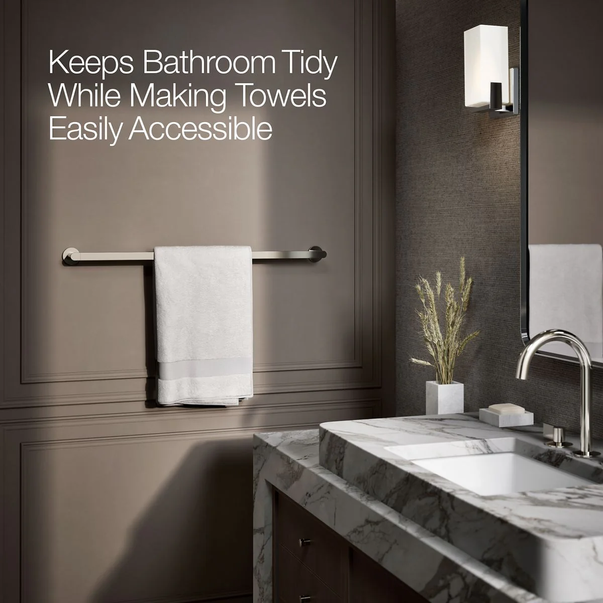 KOHLER K-73143 Composed 30" towel bar - Image 40