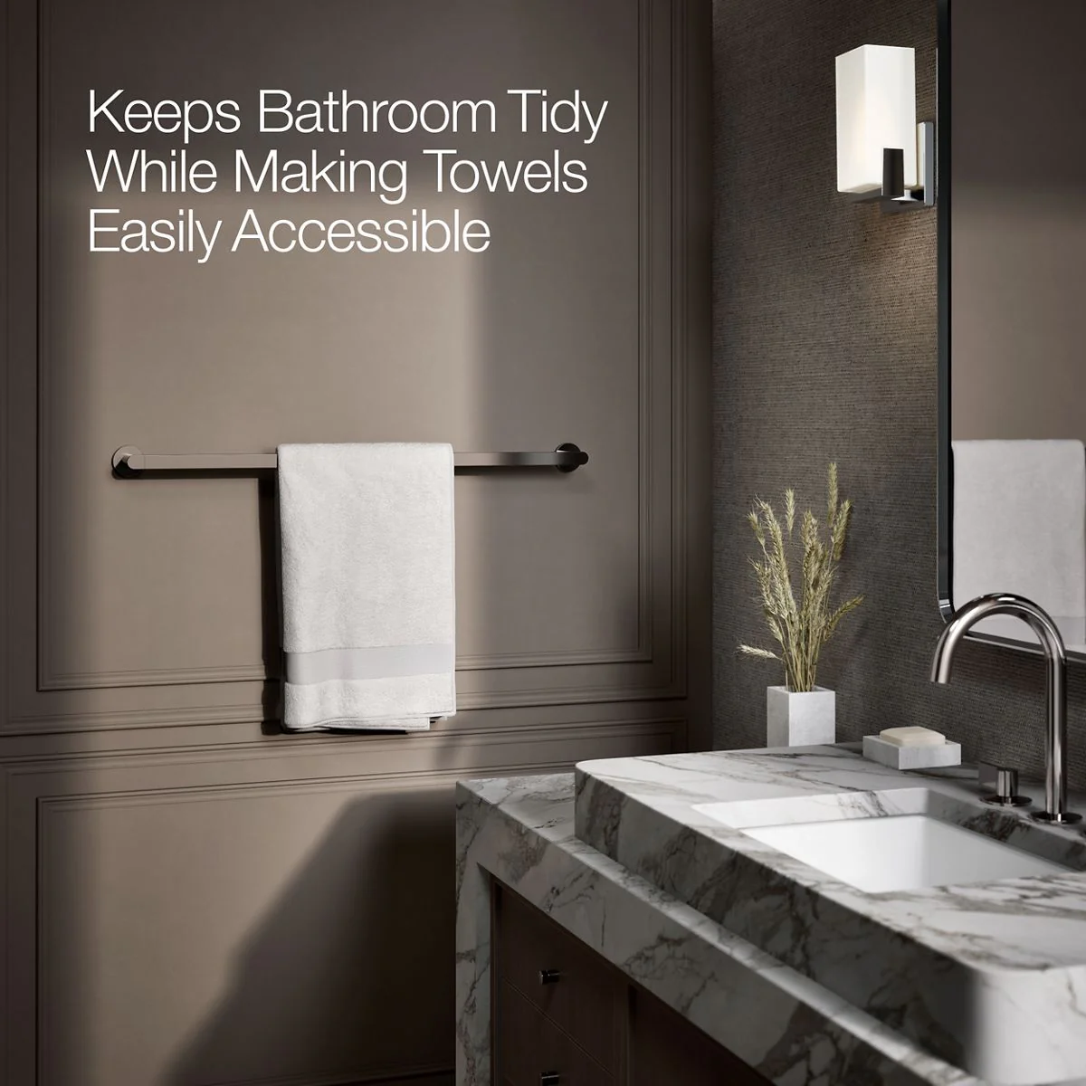 KOHLER K-73143 Composed 30" towel bar - Image 46