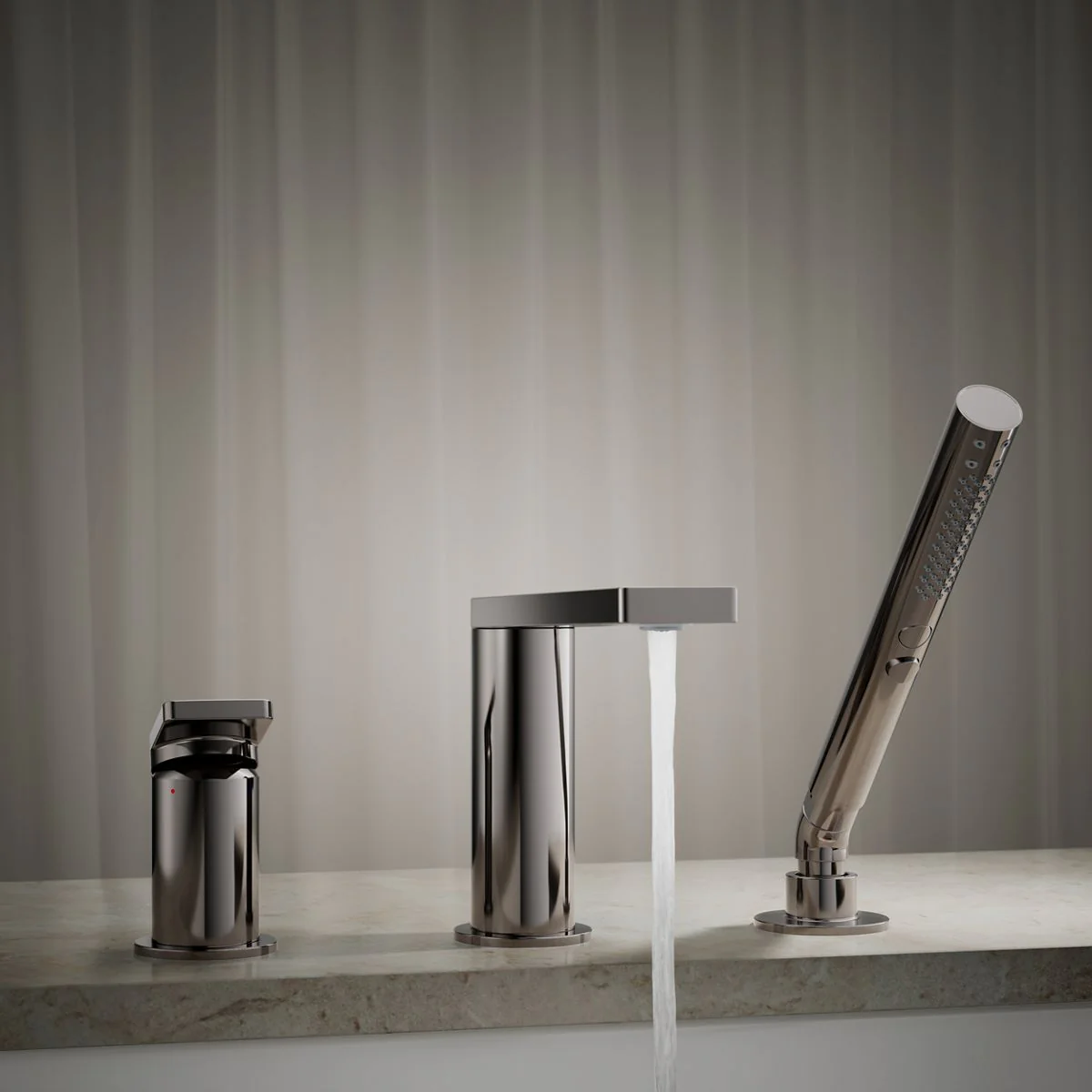 KOHLER K-73078-4 Composed Deck-mount bath faucet with handshower - Image 14