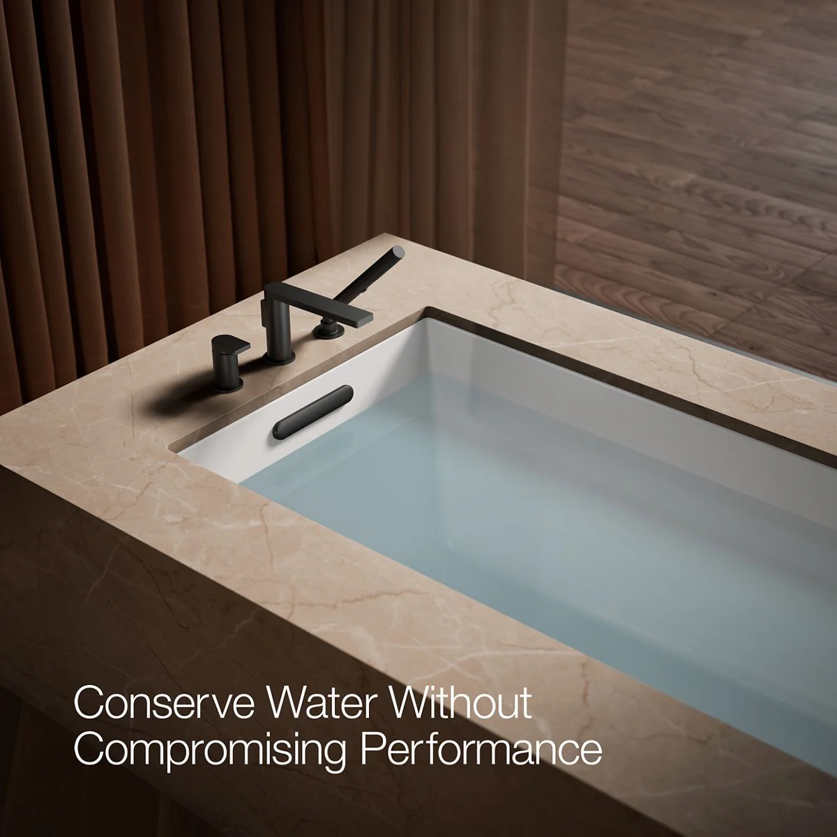 KOHLER K-73078-4 Composed Deck-mount bath faucet with handshower - Image 18