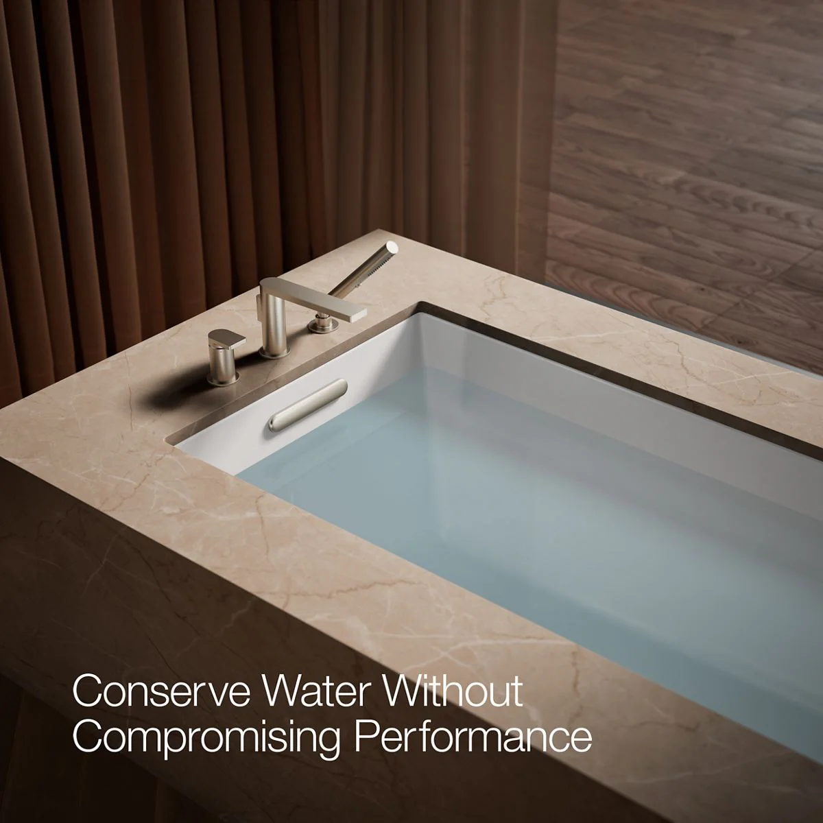 KOHLER K-73078-4 Composed Deck-mount bath faucet with handshower - Image 23