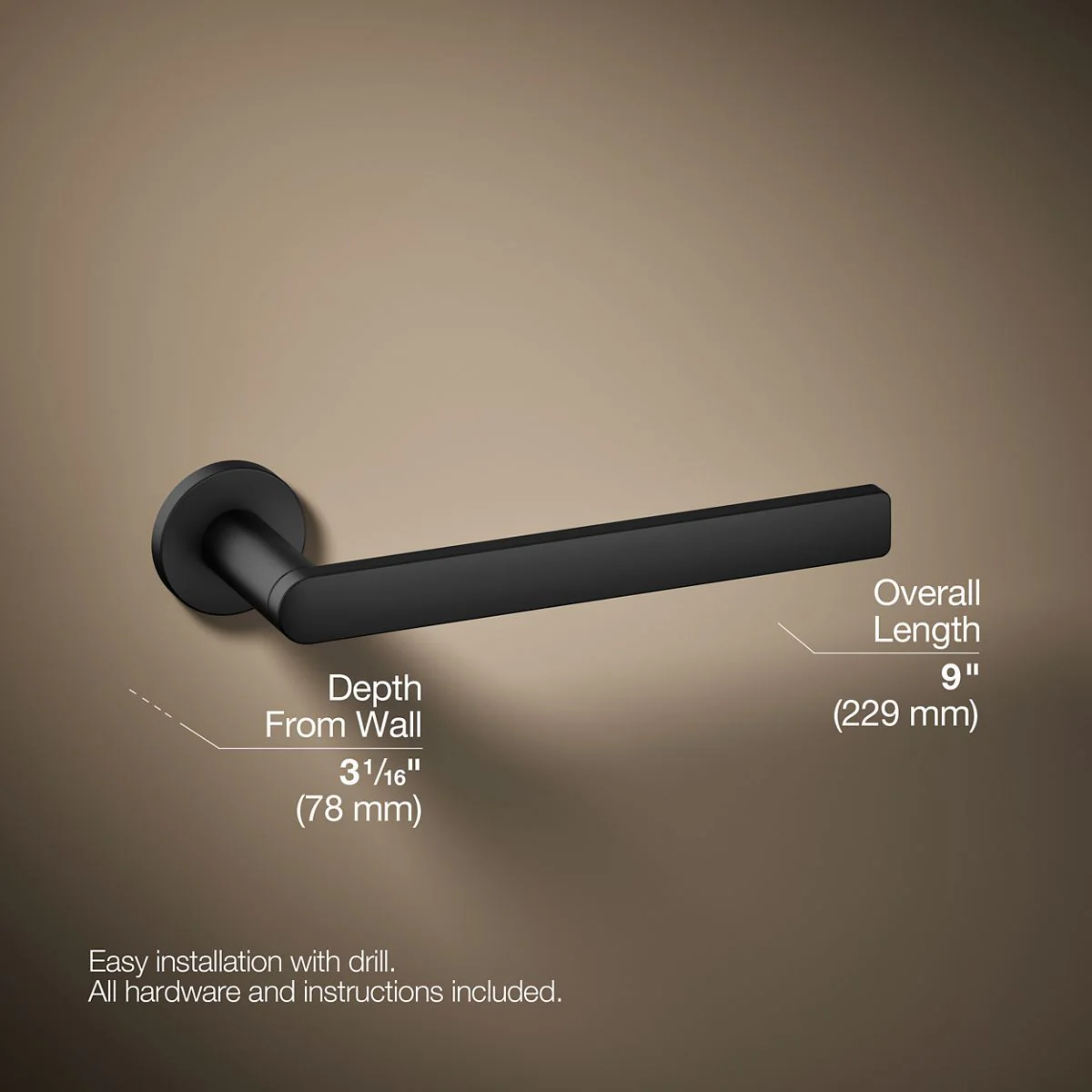 KOHLER K-73145 Composed Towel arm - Image 21