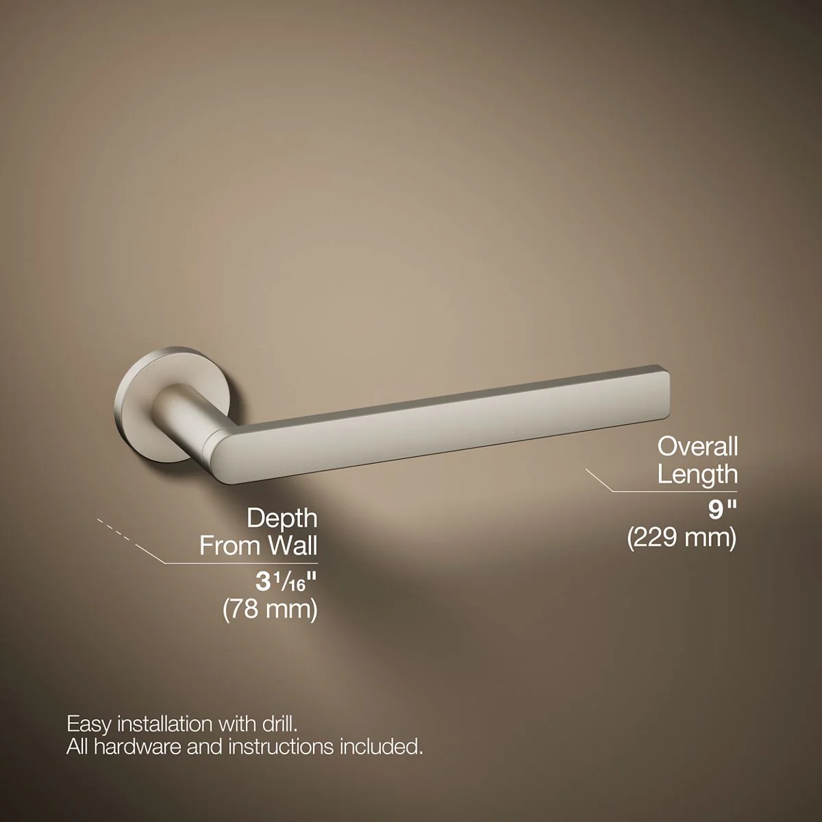 KOHLER K-73145 Composed Towel arm - Image 26