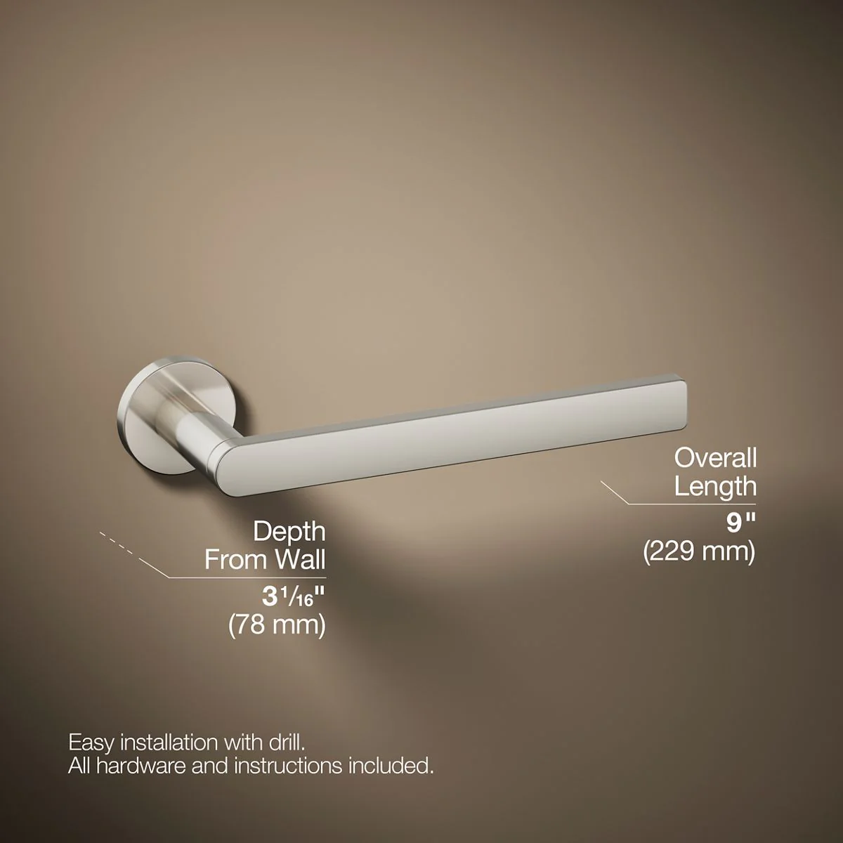 KOHLER K-73145 Composed Towel arm - Image 41