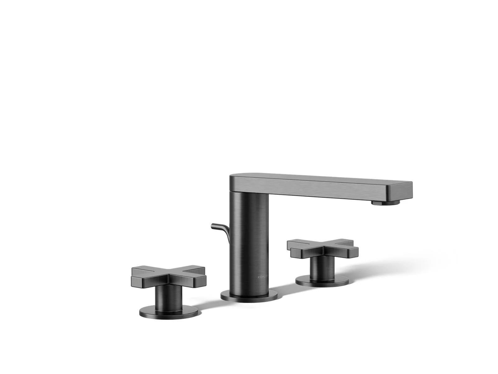 KOHLER K-73060-3 Composed Widespread bathroom sink faucet with Cross handles, 1.2 gpm