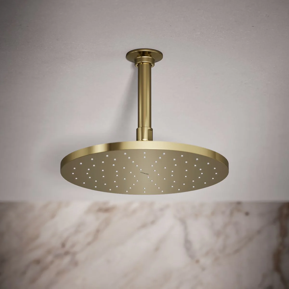 KOHLER K-13689 Contemporary Round Round 10" single-function rainhead, 2.5 gpm - Image 26