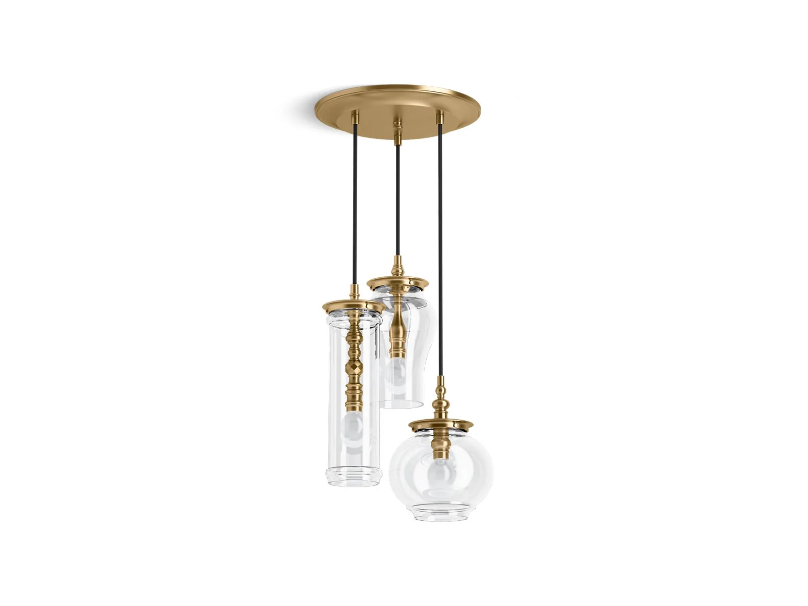 KOHLER K-23341-PE03 Damask 12" pendant - Image 4