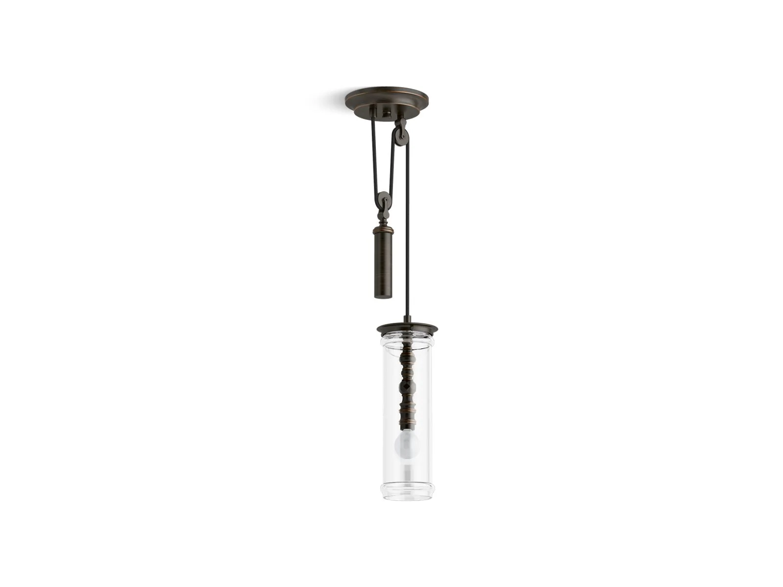 KOHLER K-23340-PE01 Damask 4" adjustable pendant
