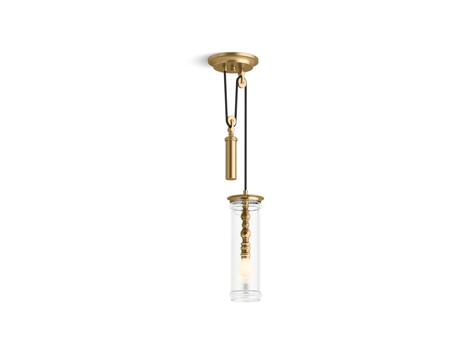 KOHLER K-23340-PE01 Damask 4" adjustable pendant - Image 5