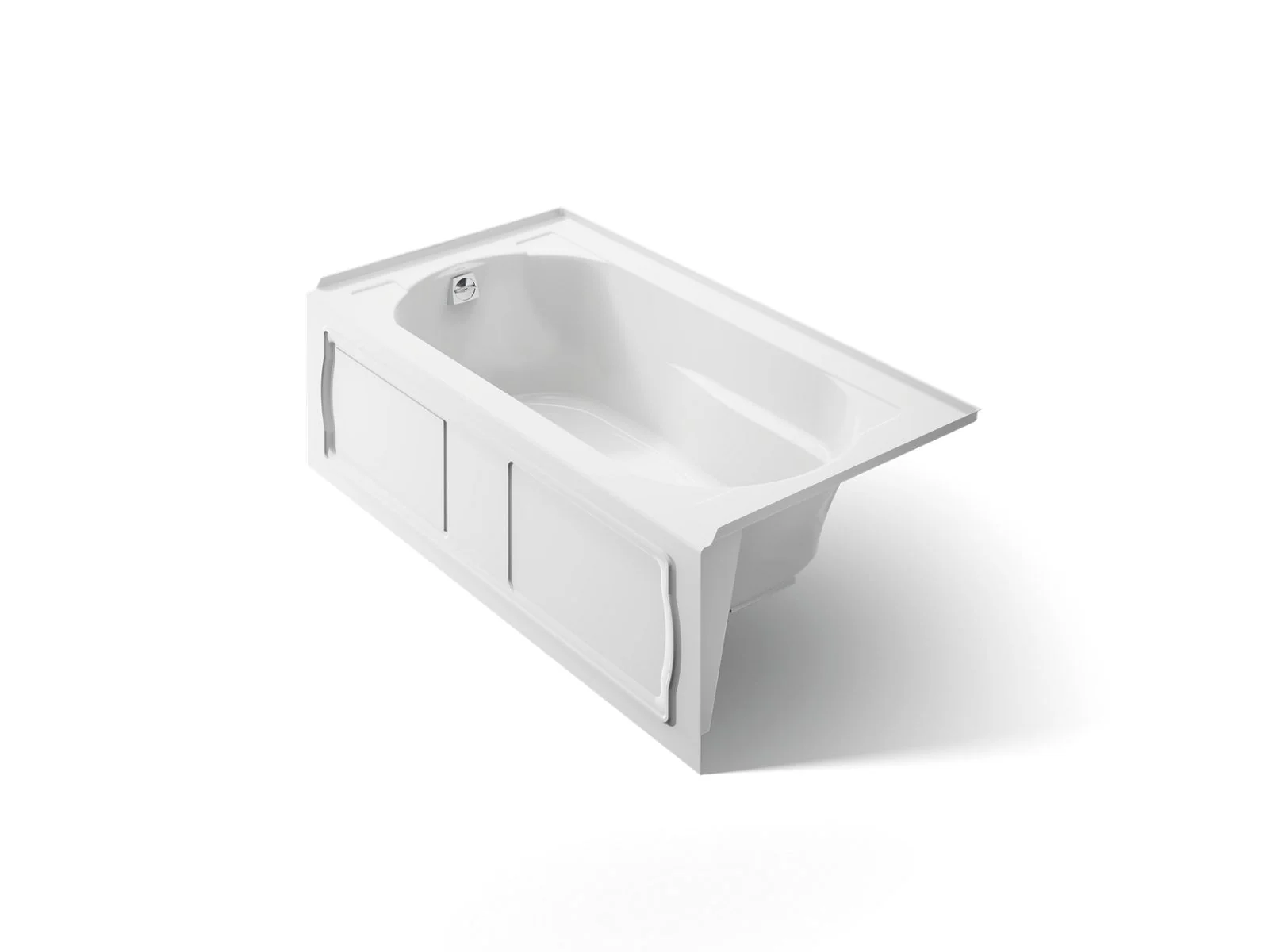 KOHLER K-1184-LA Devonshire 60" x 32" alcove bath, left drain - Image 3