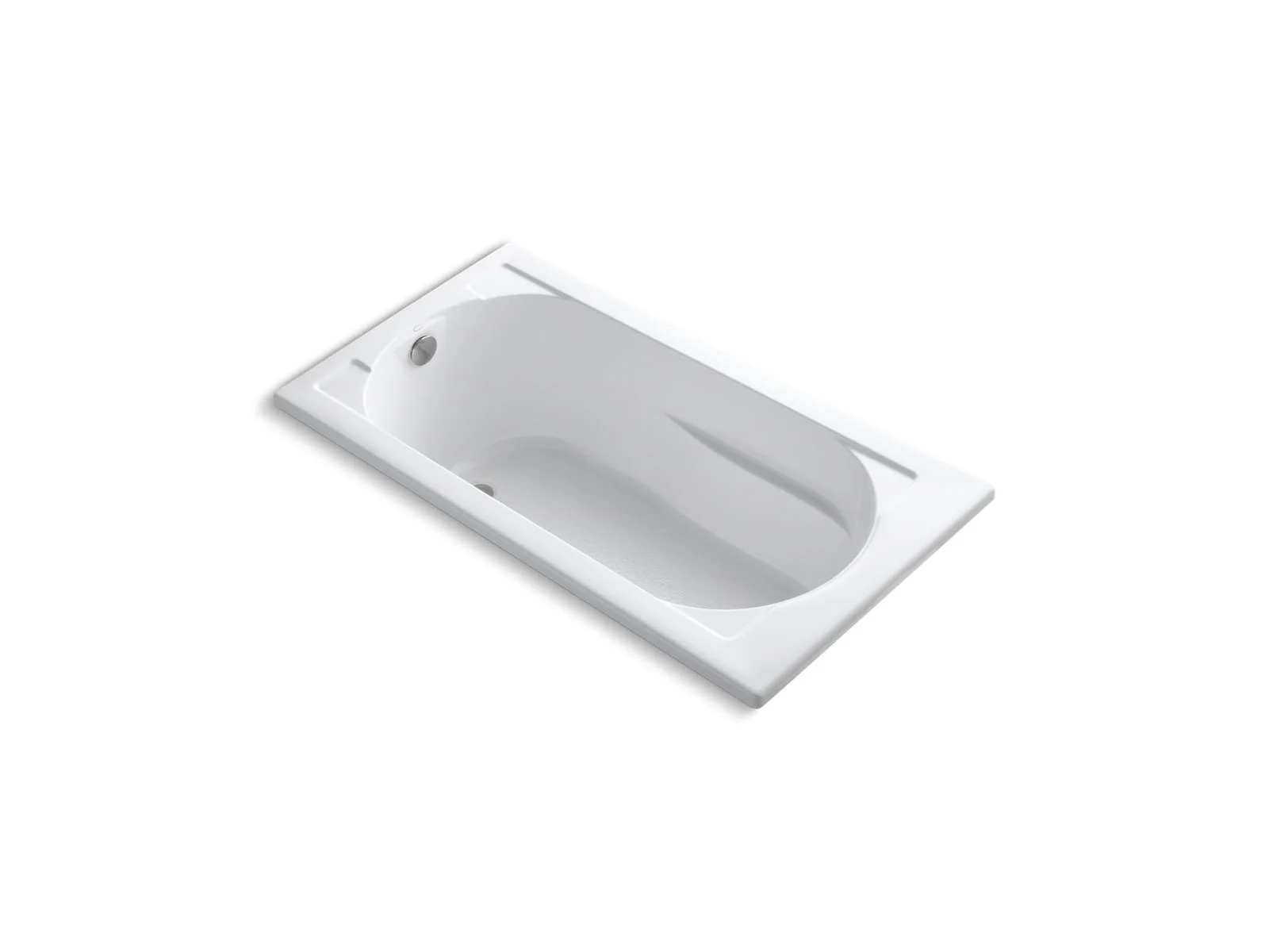 KOHLER K-1184 Devonshire 60" x 32" drop-in bath