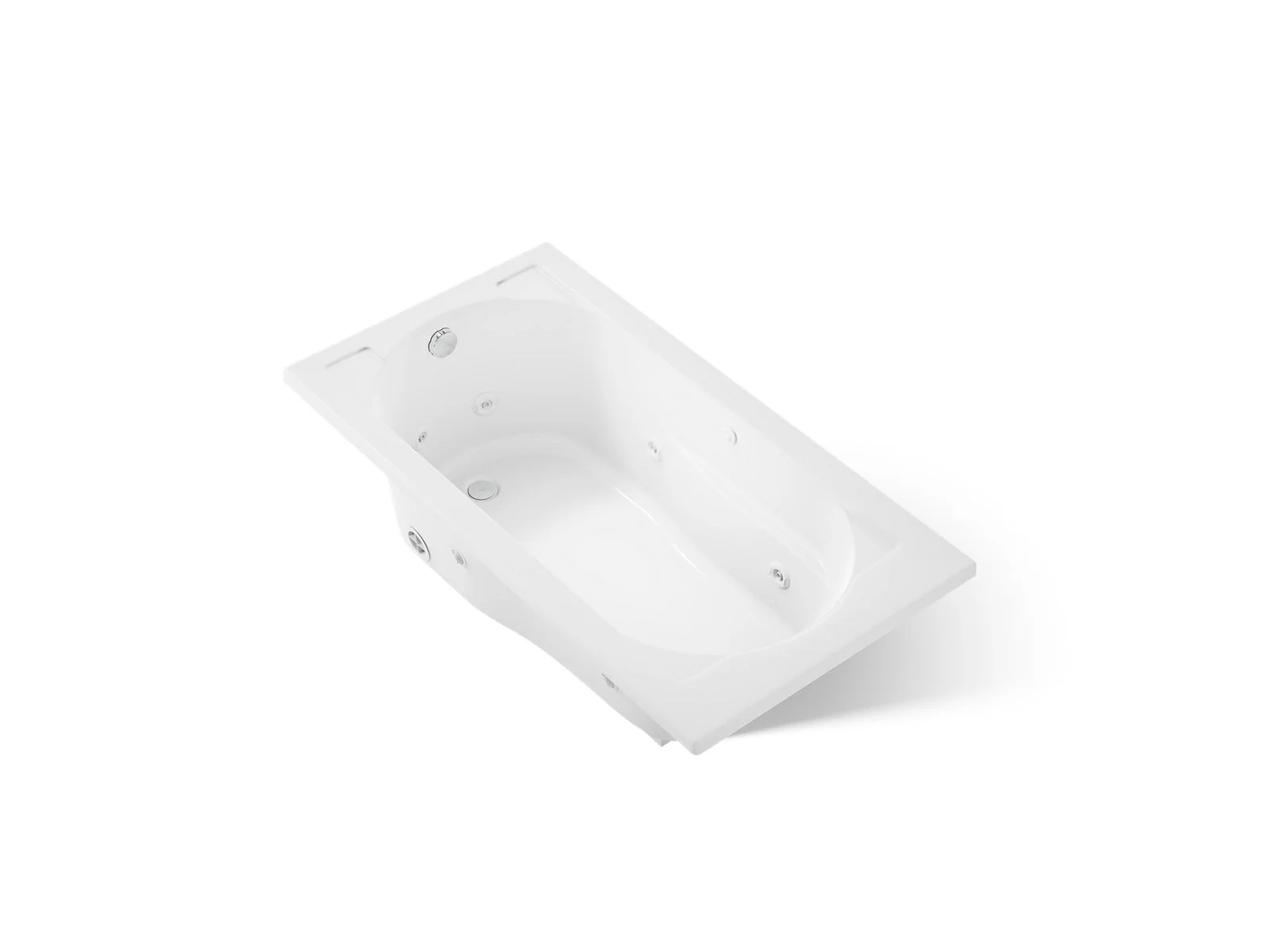 KOHLER K-1357 Devonshire 60" x 32" drop-in whirlpool bath - Image 3