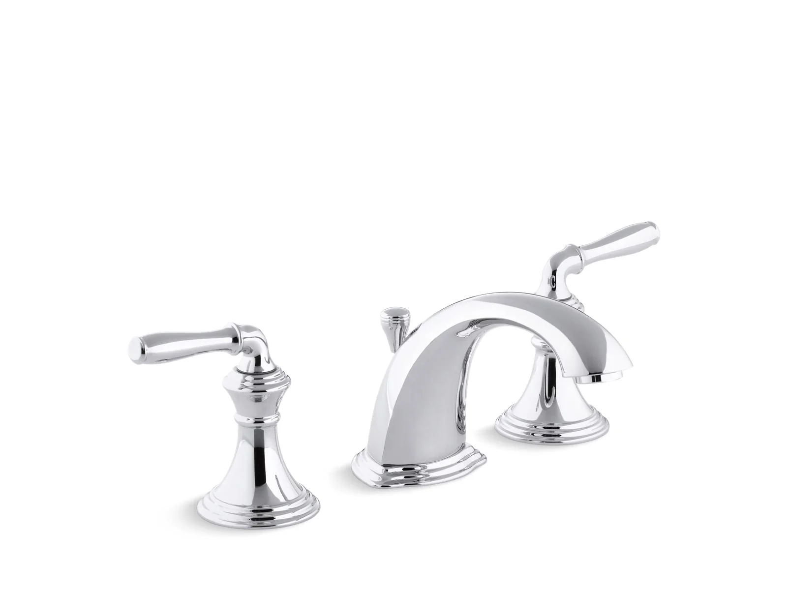 KOHLER K-394-4 Devonshire Widespread bathroom sink faucet, 1.2 gpm - Image 3